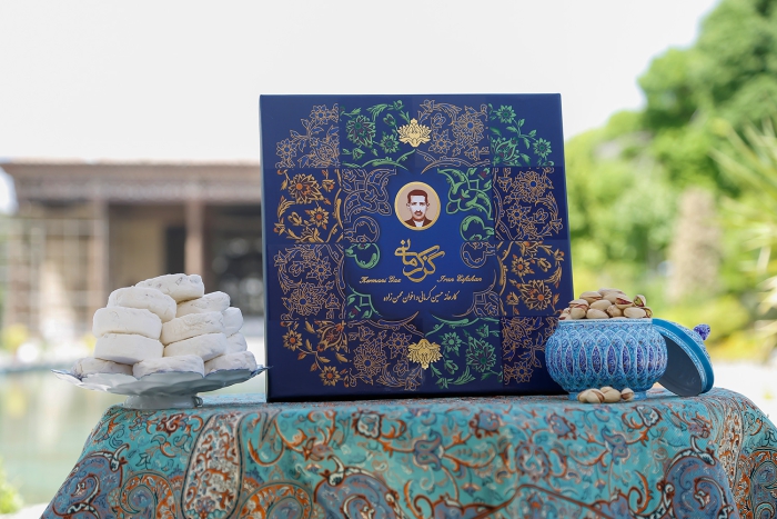 گز آردی پسته 40 درصد فوق ممتاز انگبینی گز کرمانی 1049