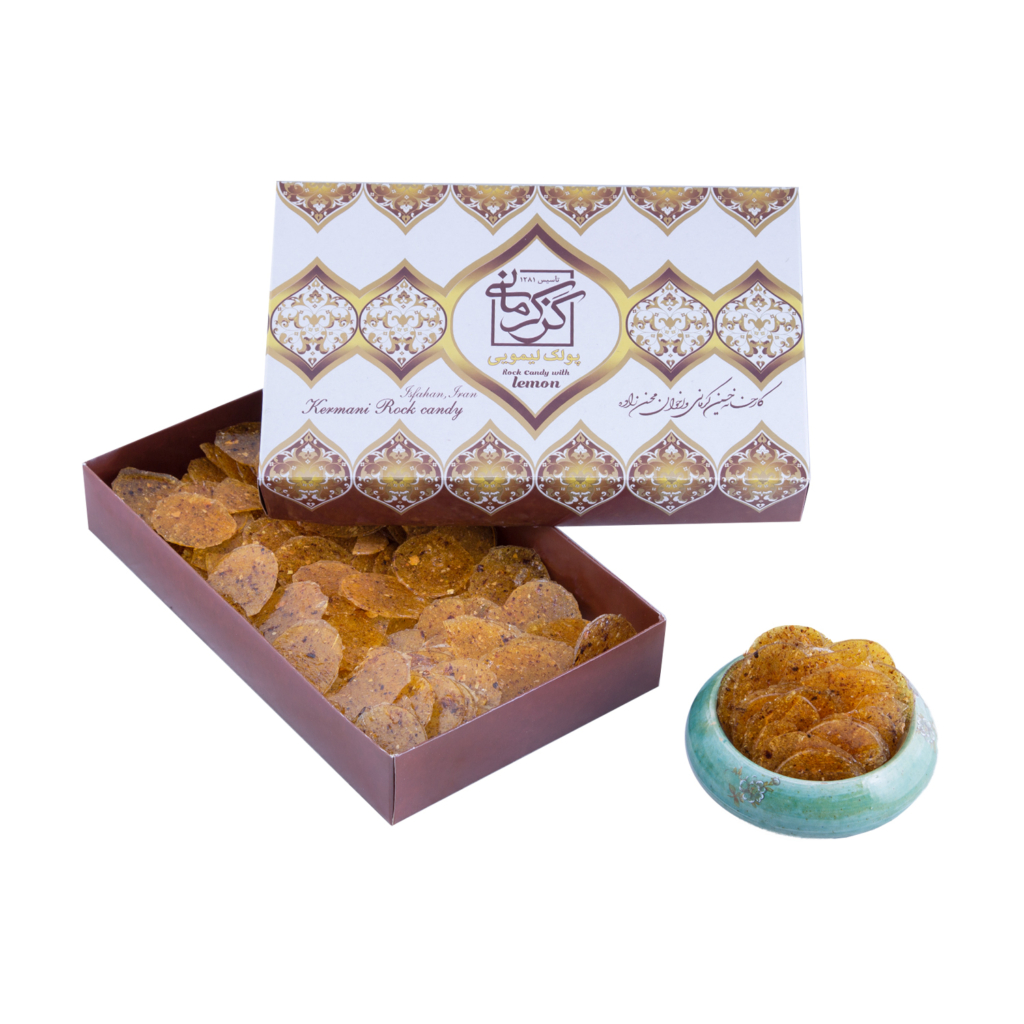 پولکی لیمویی گز کرمانی