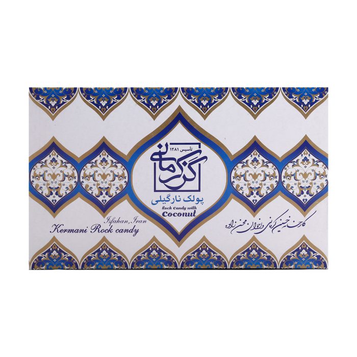 پولکی نارگیلی گز کرمانی