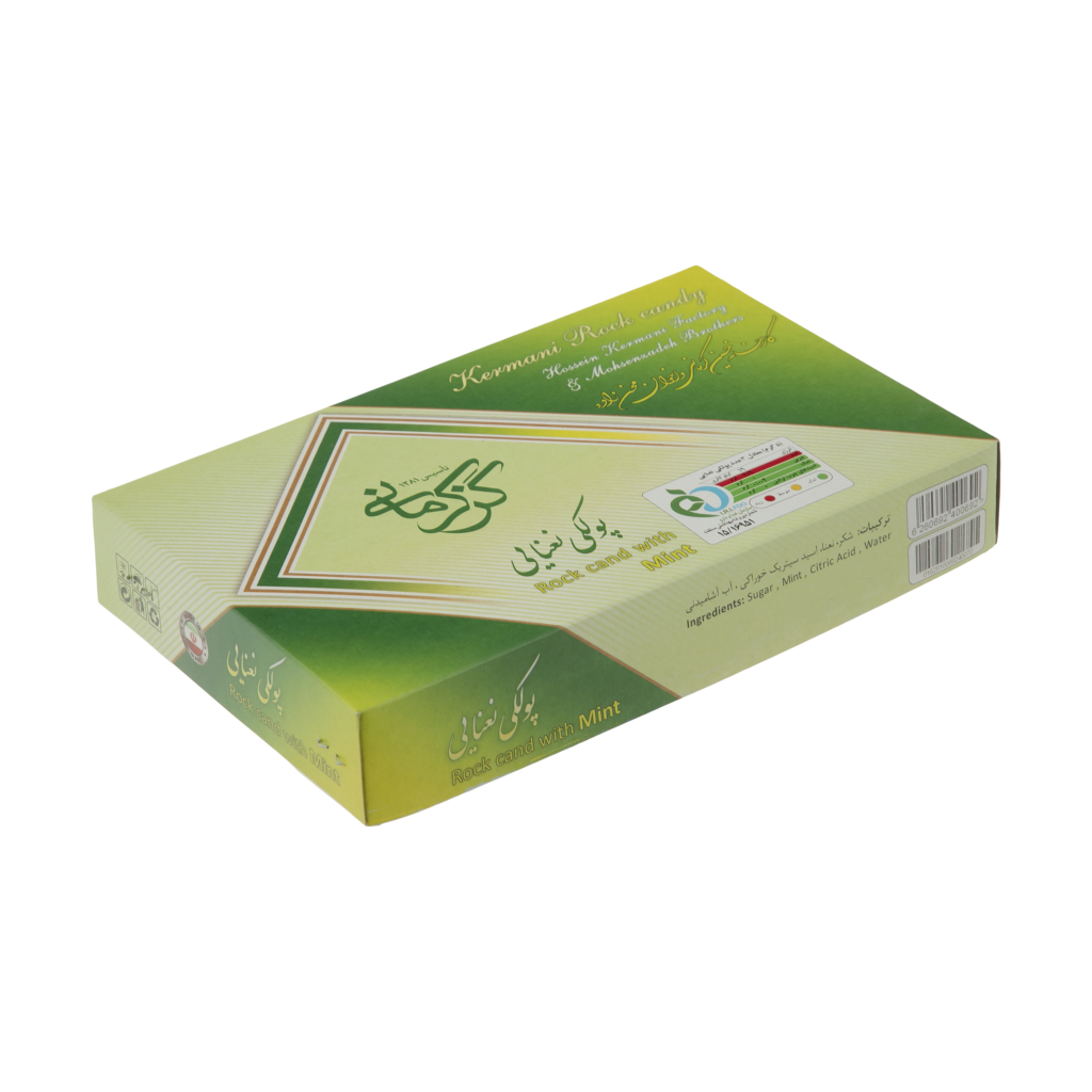 پولکی نعنایی گز کرمانی