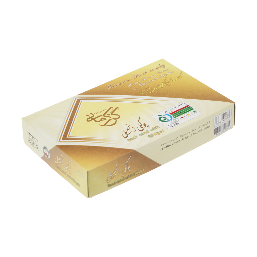 پولکی زنجبیلی گز کرمانی