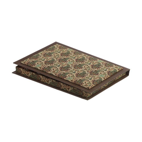 گز لقمه پسته 38 درصد جعبه ترمه کتابی